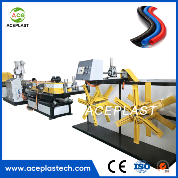 PE PP PA PVC Single Wall Corrugated P-1