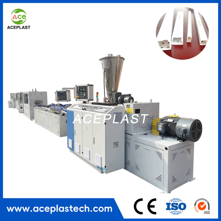 PVC Cable Trunking Profile Extrusion Line-1