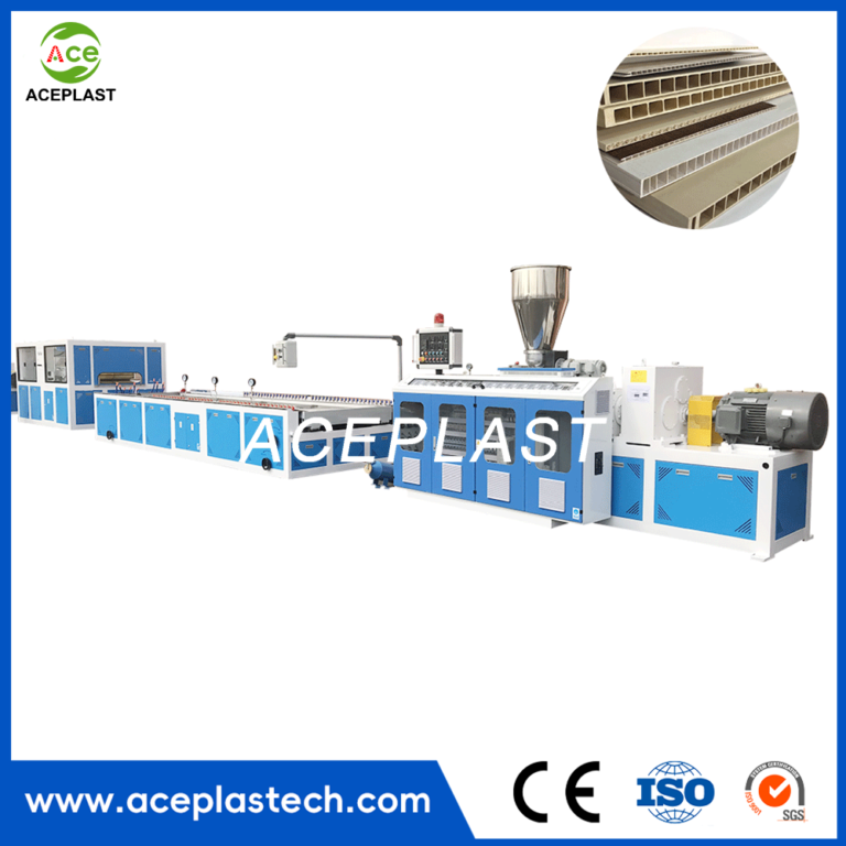 WPC Hollow Door Board & Frame Extrusion Line-1